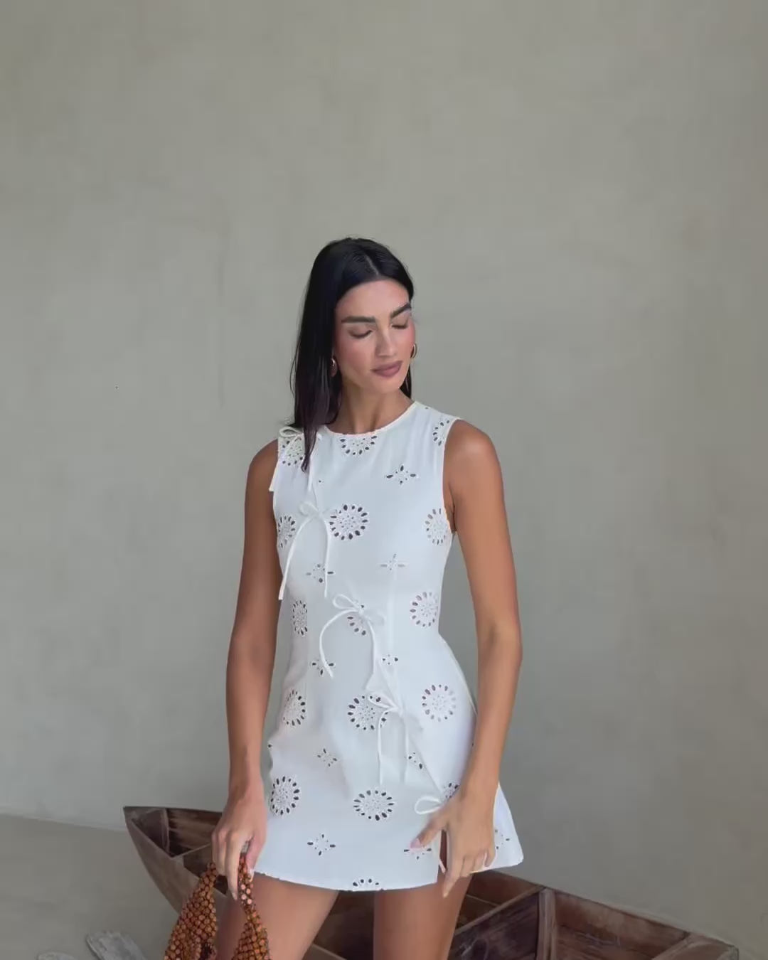 Kapri Dress - Broderie