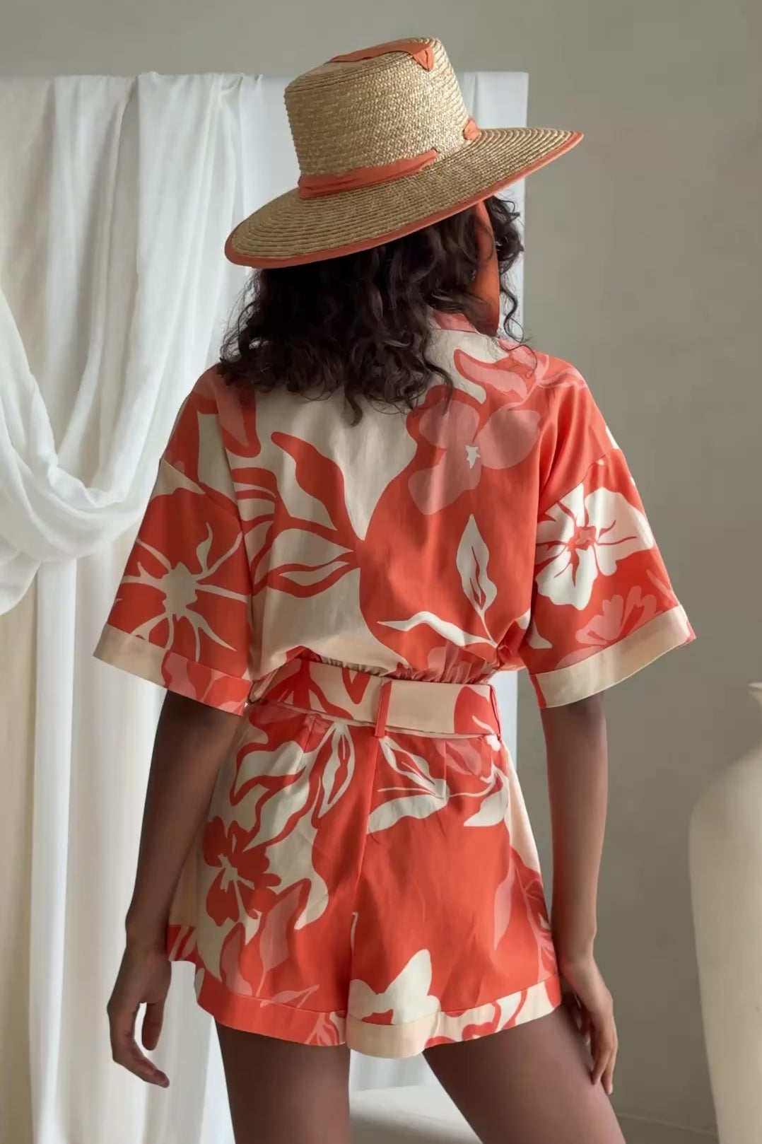 Nikita Playsuit - Sunset Botanica