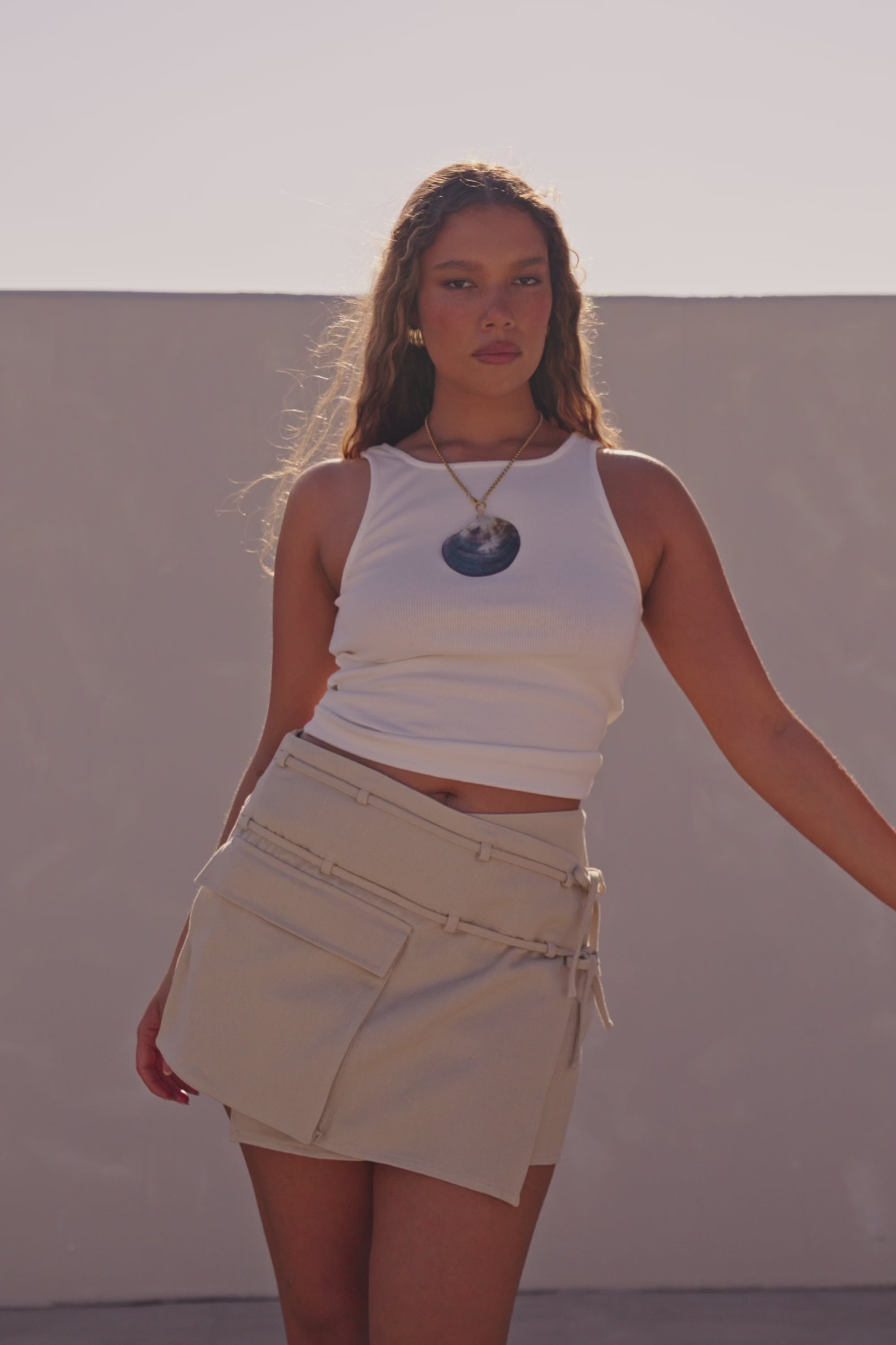 Luna Skirt - Coconut