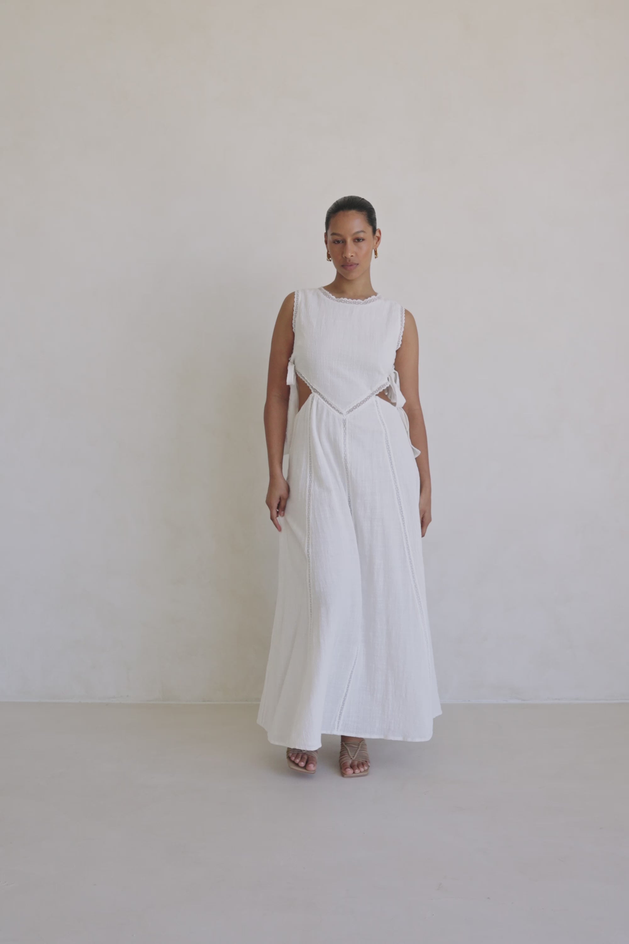 Yourelia様　No.2 Aurelia Cutout Maxi Dress - White – SABO