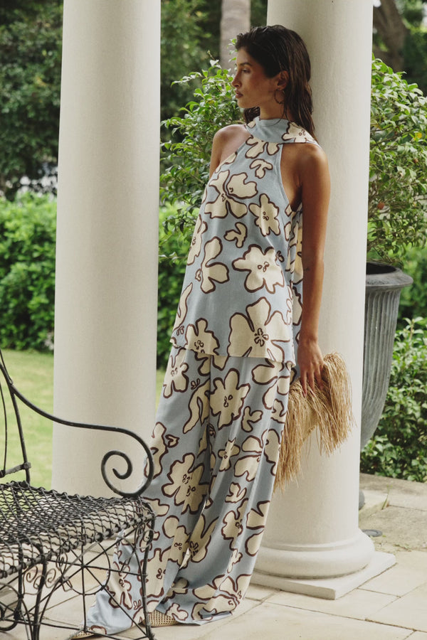 Iras Top - Outline Floral