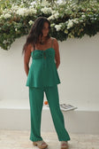 Video, Ashton Jumpsuit - Green