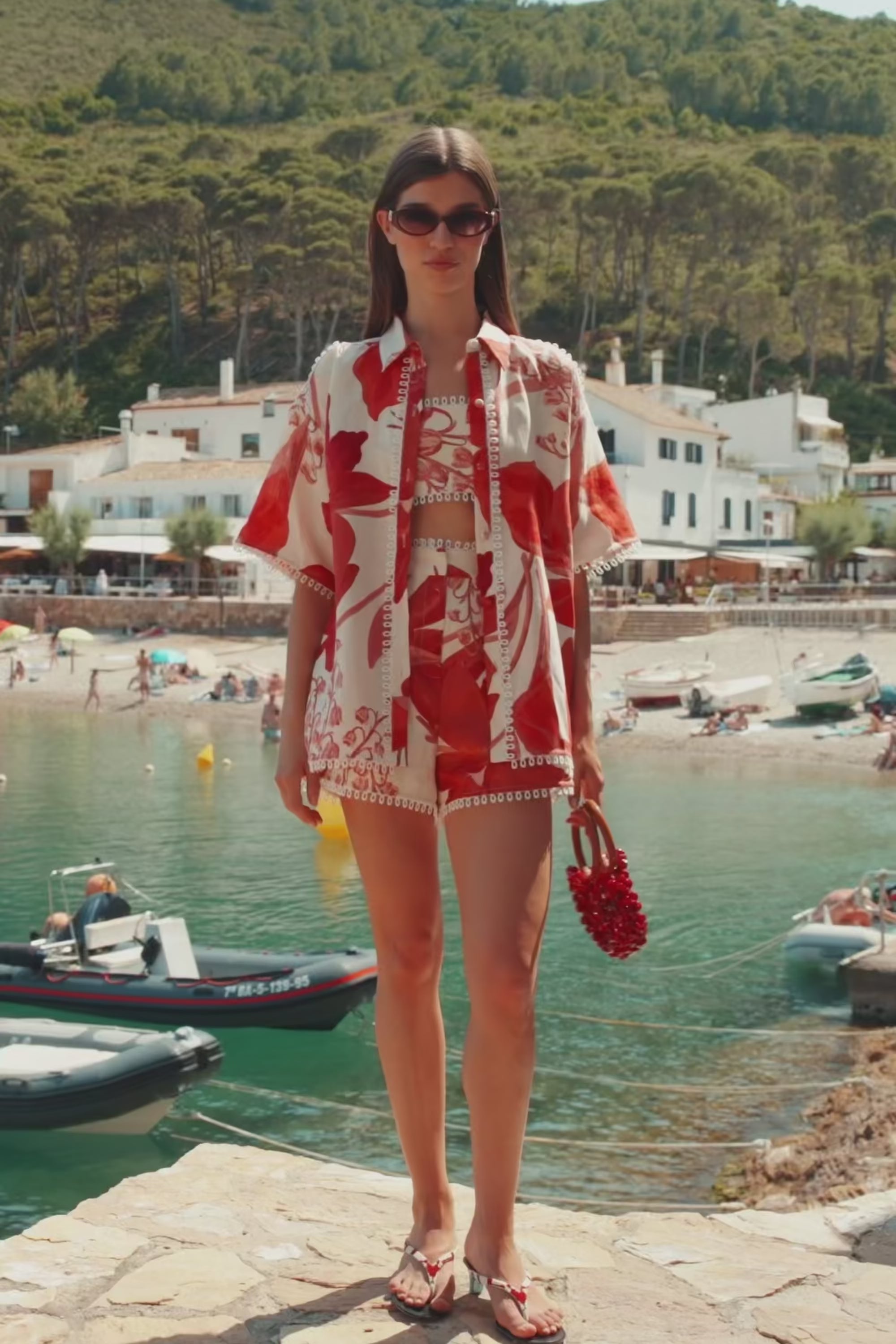 Lahlei Top - Calla Floral
