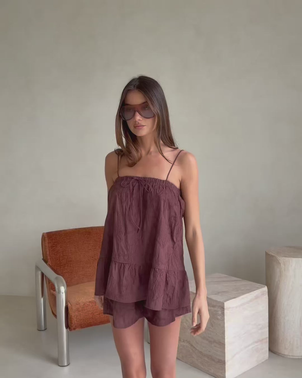 Hazel Shorts - Chocolate
