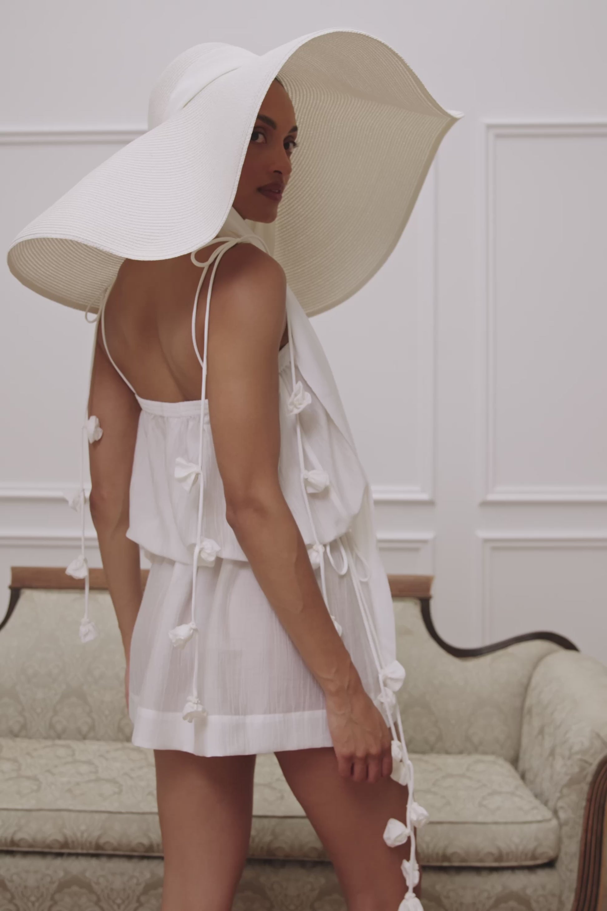 Lucia Dress - White