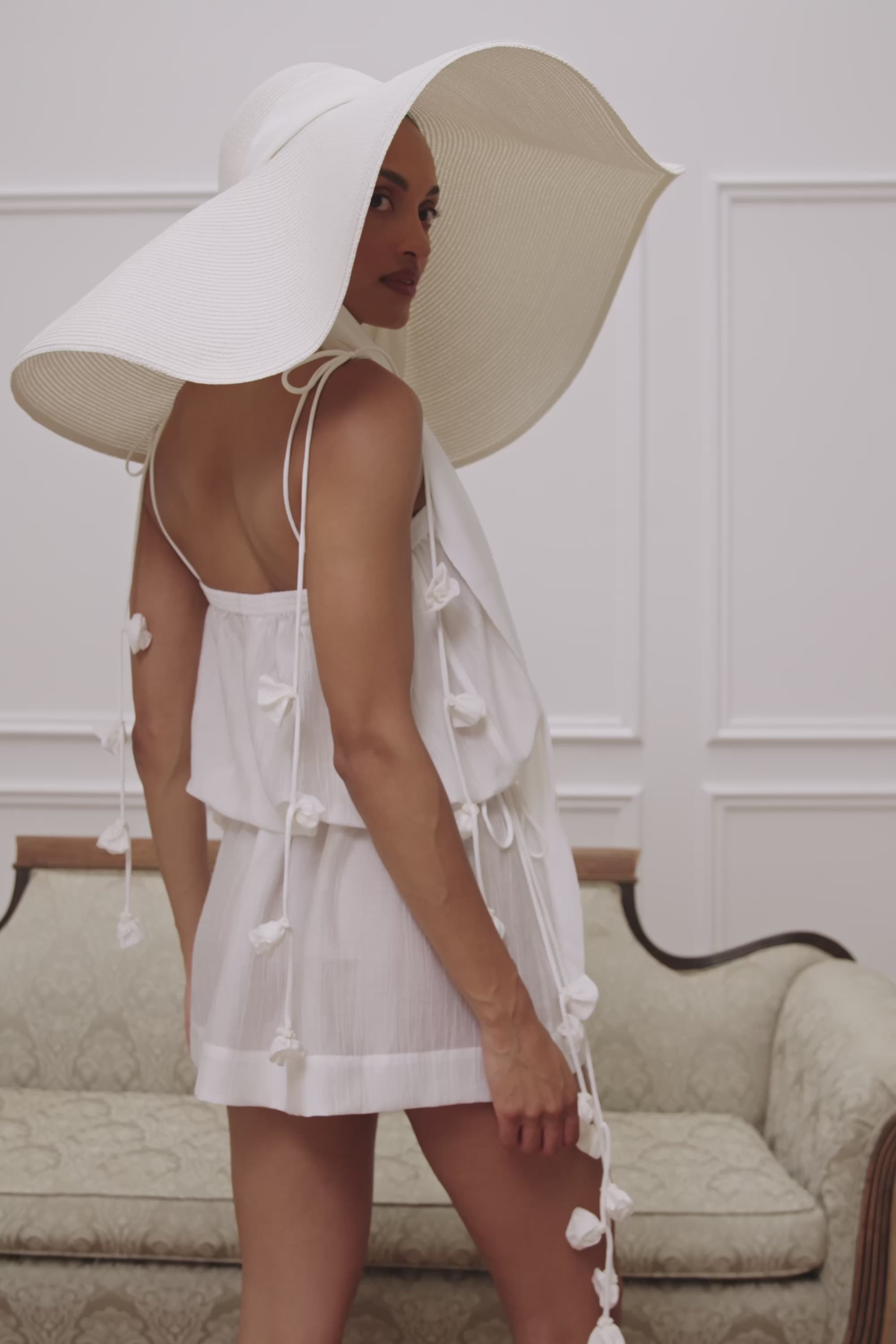 Lucia Dress - White