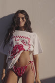 Video, Par La Mer Top - Red