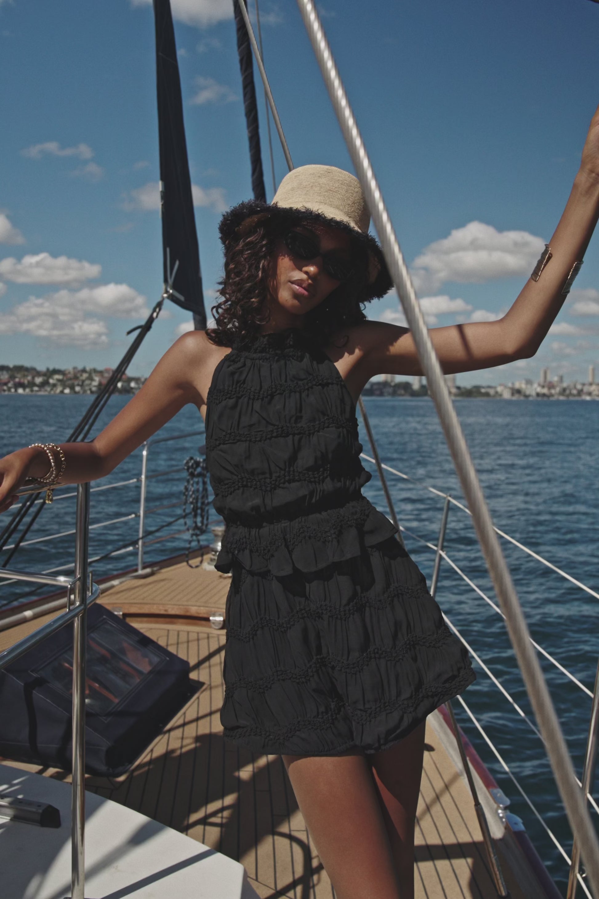 Adira Playsuit - Black