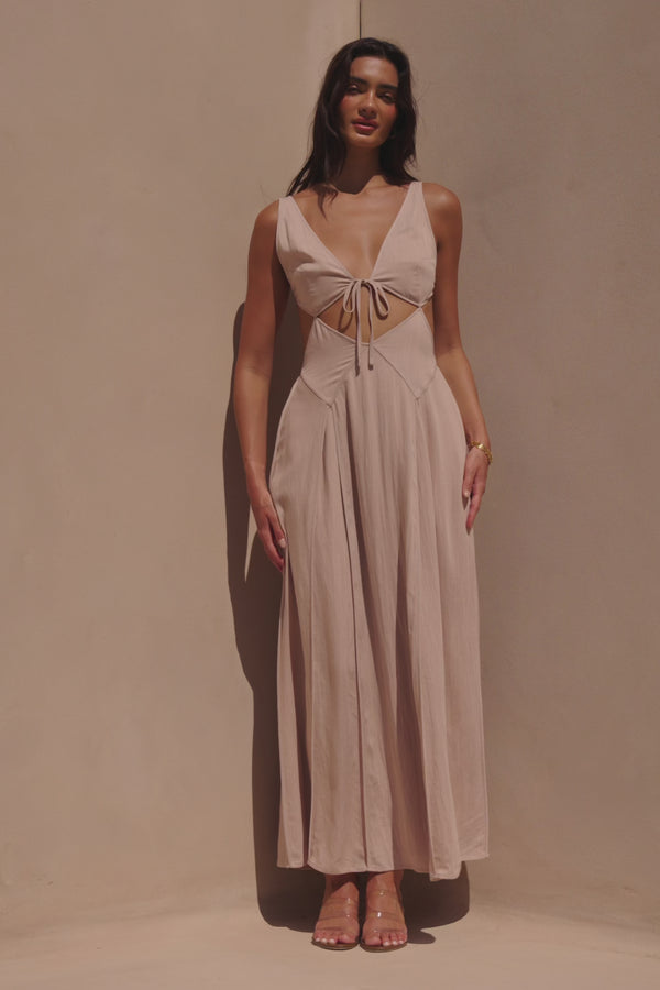 Elliska Dress - Stone