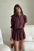 Video, Luma Playsuit - Chocolate