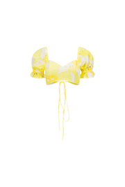 Lupa Top - Lemon Poppy