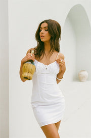 SAMPLE-Kahlua Dress - White