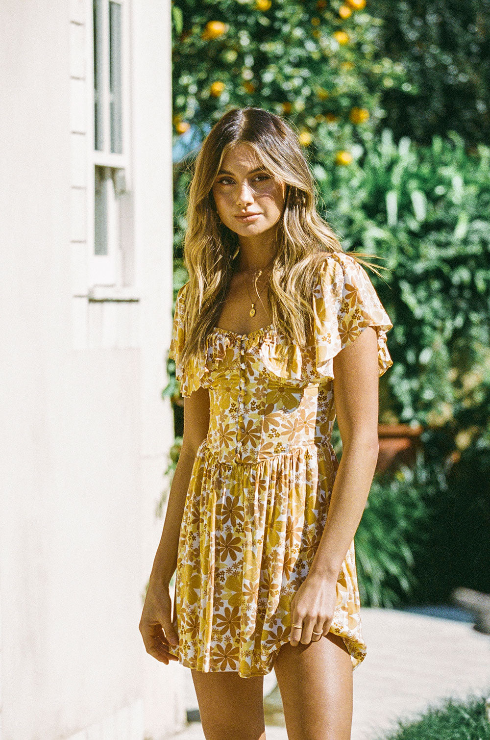 SAMPLE-Myka Off Shoulder Dress