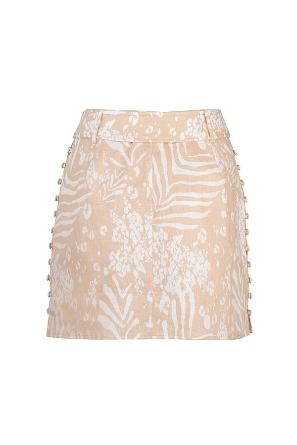 Sakura Linen Skirt
