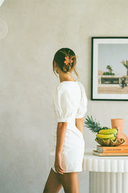 Alma Dress - White