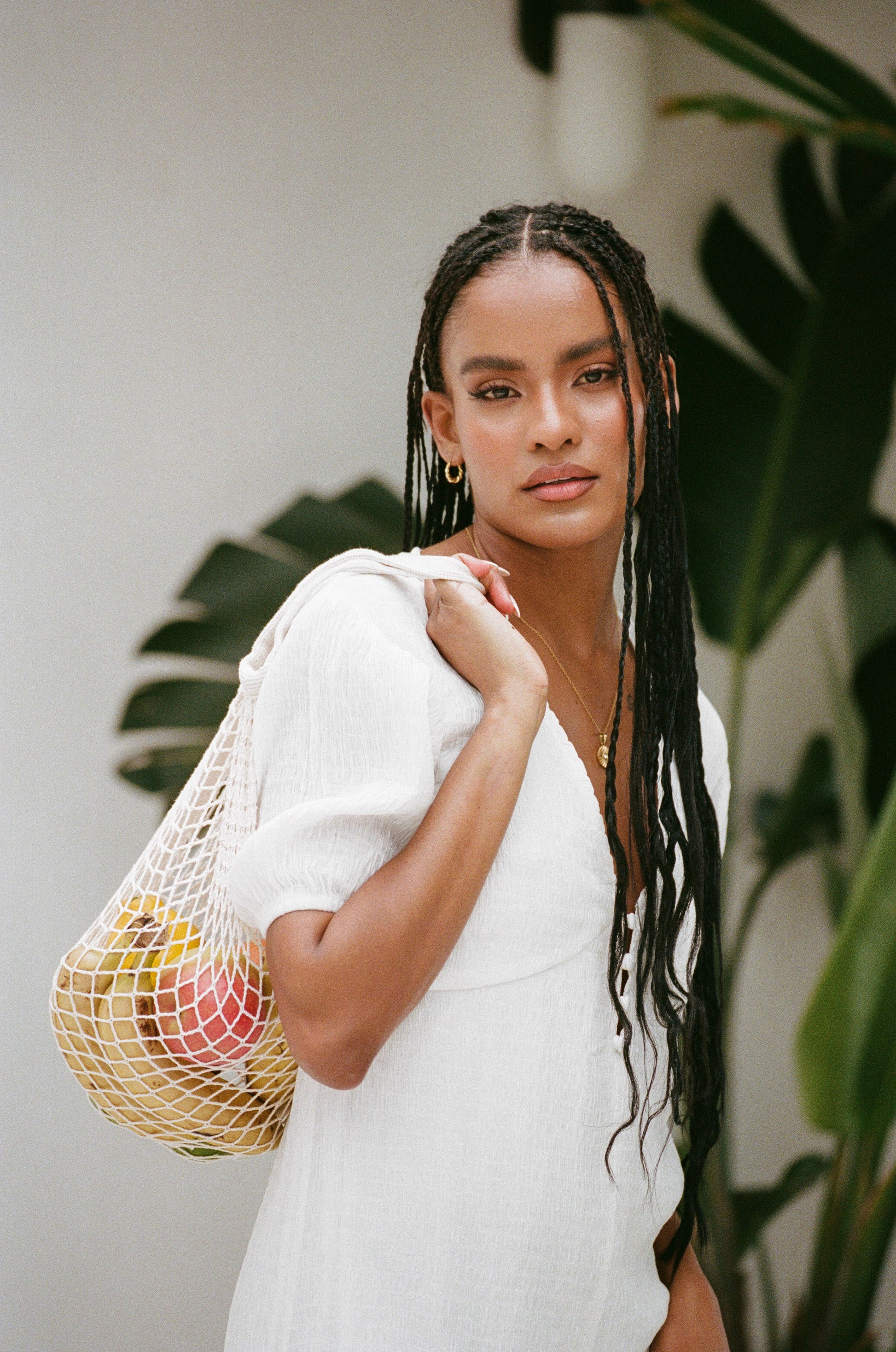 SAMPLE-Vittoria Dress - White