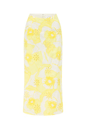 Lupa Skirt - Lemon Poppy