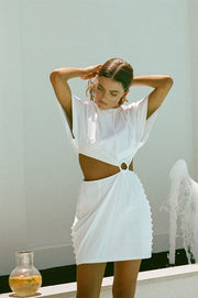 SAMPLE-Calista Dress - White