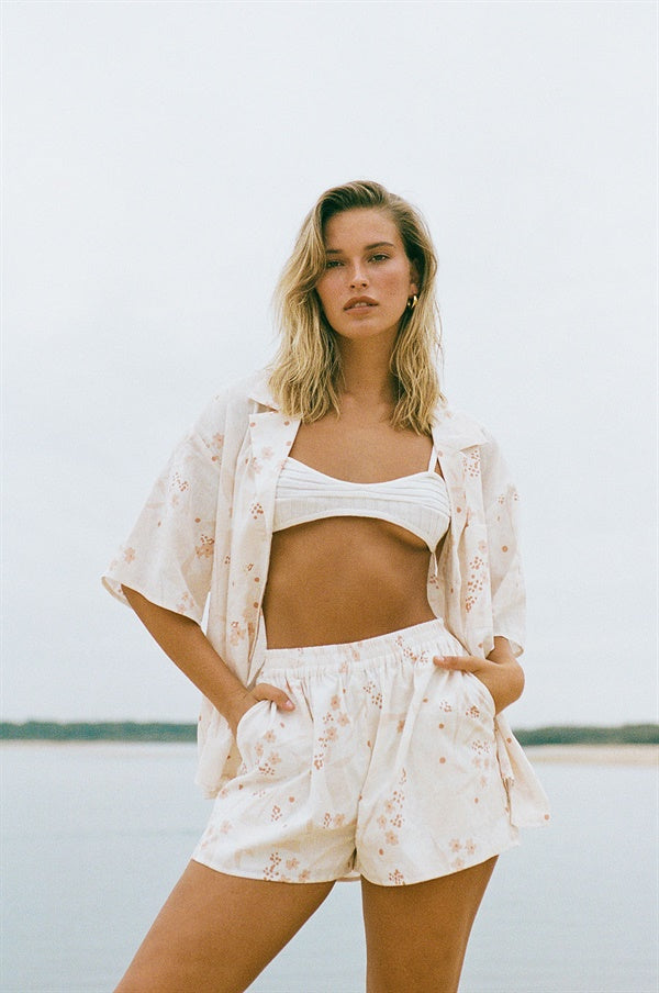 SAMPLE-Jayma Linen Shorts