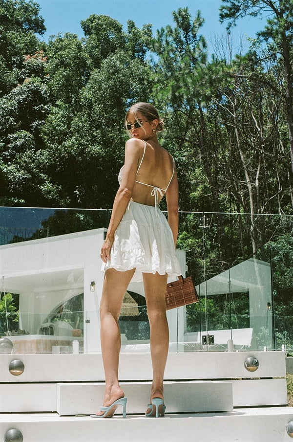 Izabella Dress - White