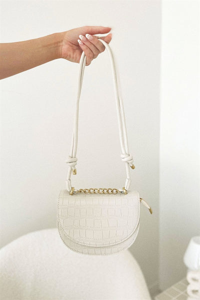 Lima Saddle Bag - Cream