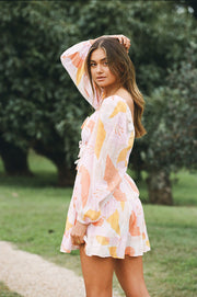 SAMPLE-Nylah Dress - Sunset