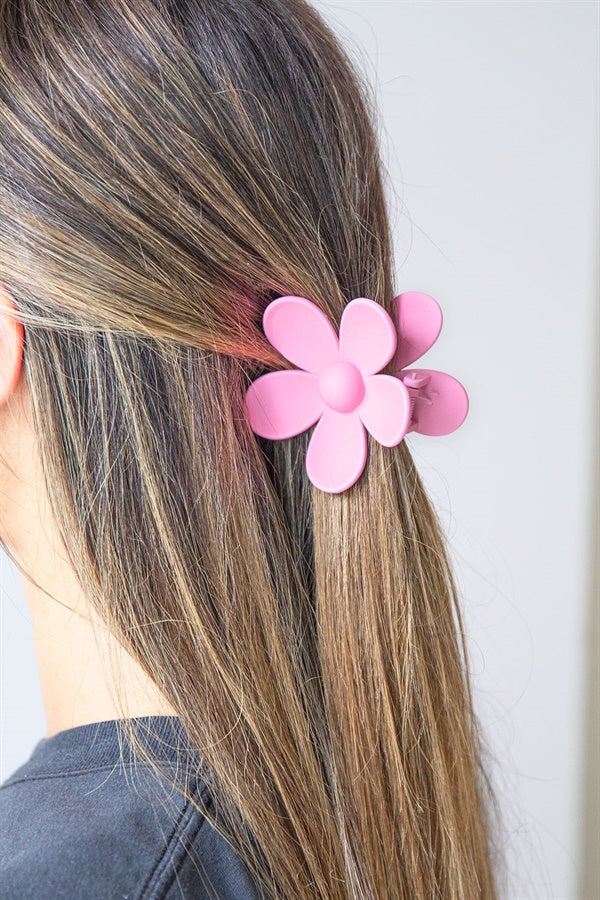 Flower Claw Clip