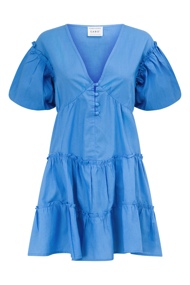SAMPLE-Tarelle Dress - Sky Blue