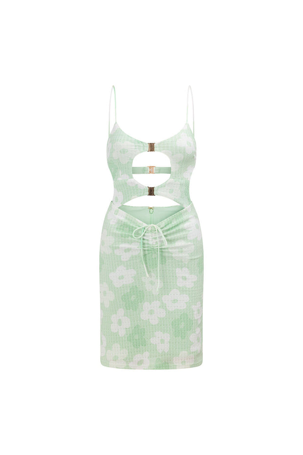 SAMPLE-Prae Cutout Dress - Happy Daisy