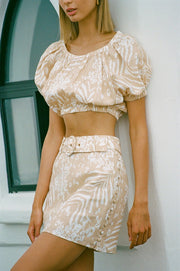 SAMPLE-Sakura Linen Skirt