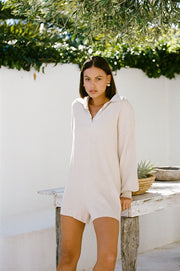 Jayla Playsuit - Tan