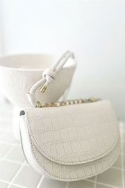 Lima Saddle Bag - Cream