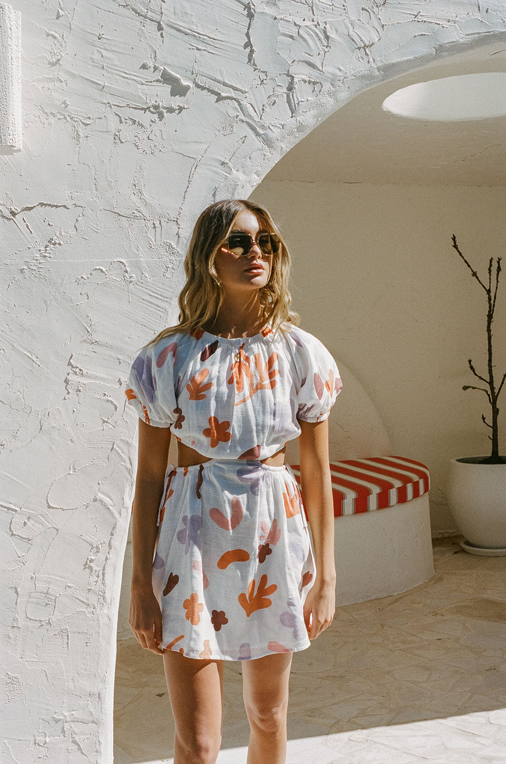 SAMPLE-Aroma Cutout Dress