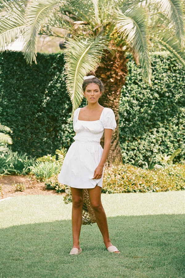 SAMPLE-Yasmin Dress - White