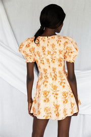 Charlize Shirred Dress