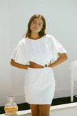 SAMPLE-Calista Dress - White