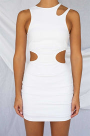 Damaris Dress - White