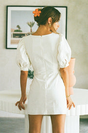 Alma Dress - White