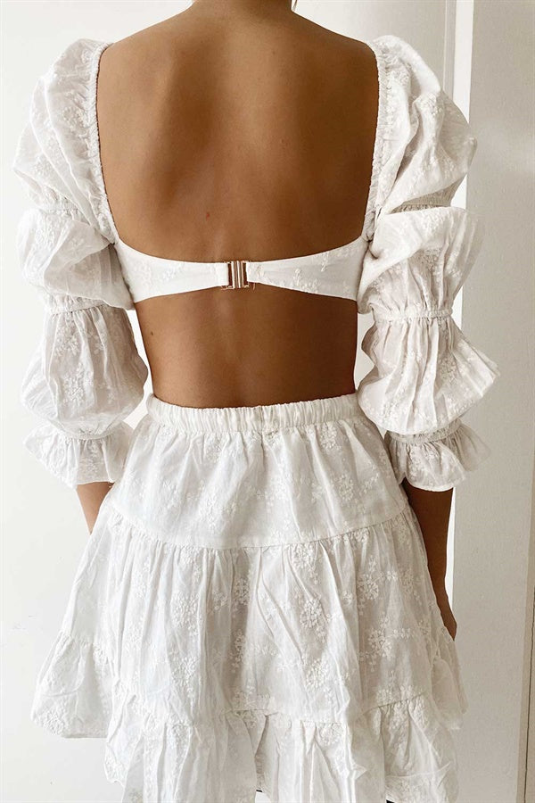 Sutton Skirt - Embroidered