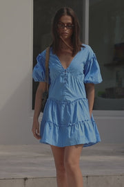 Tarelle Dress - Sky Blue