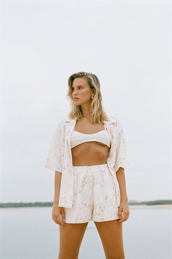 SAMPLE-Jayma Linen Shorts