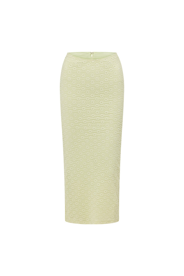 Jhoselle Midi Skirt - Green