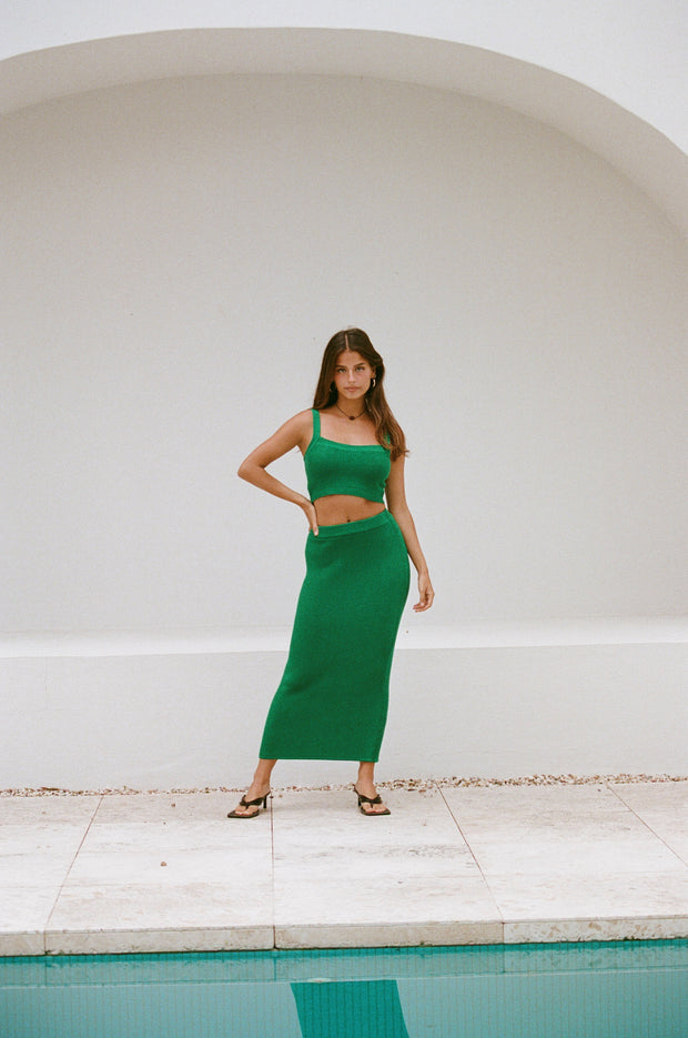 Nooa Skirt - Emerald