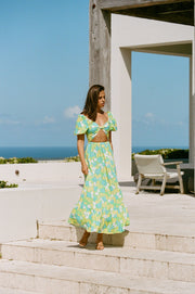 SAMPLE-Belle Maxi Dress - Bryony Tropical