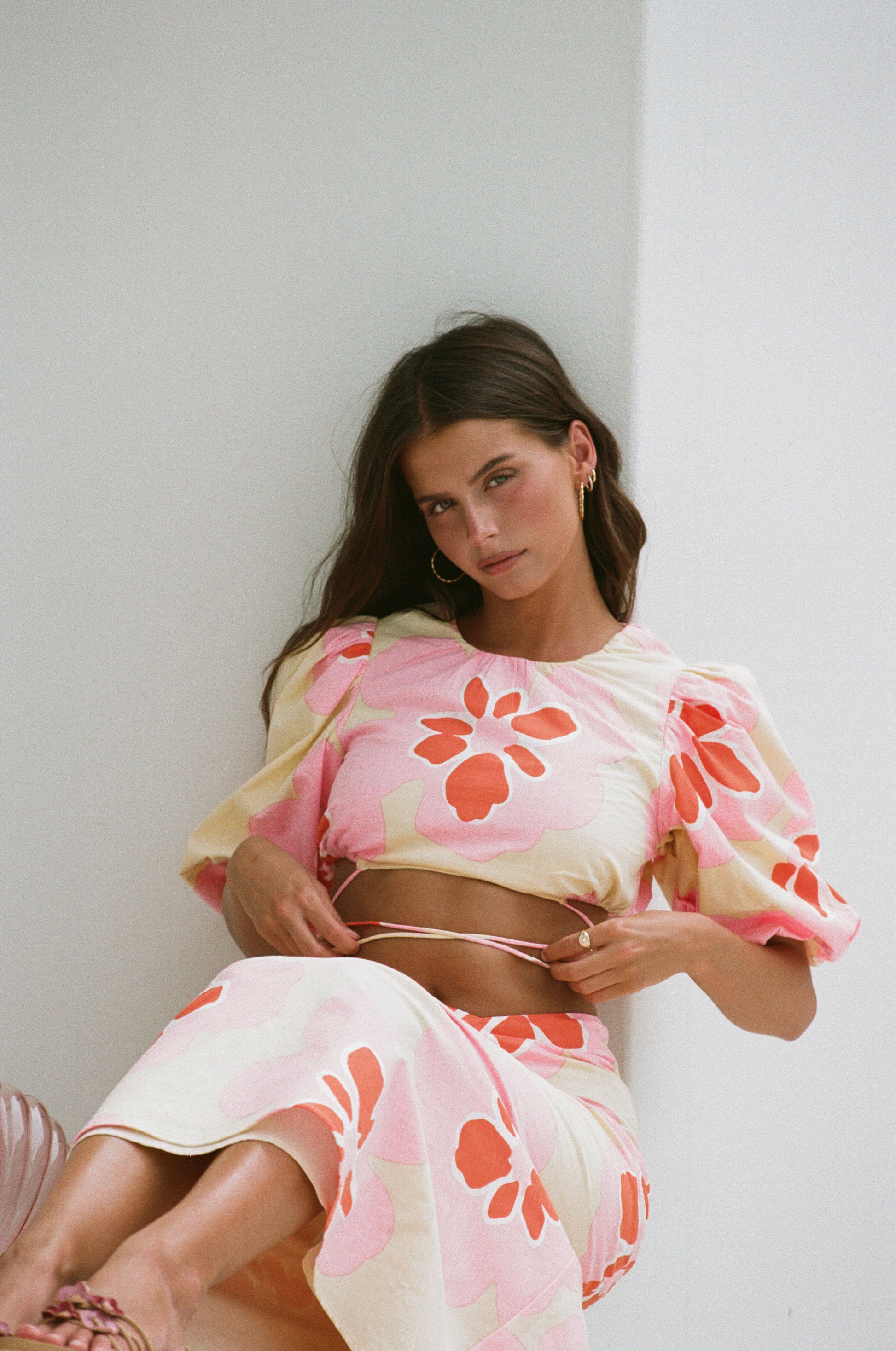 SAMPLE-Jaide Midi Skirt