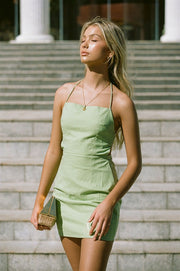 SAMPLE-Phoenix Dress - Green