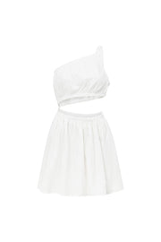 SAMPLE-Rome Dress - White