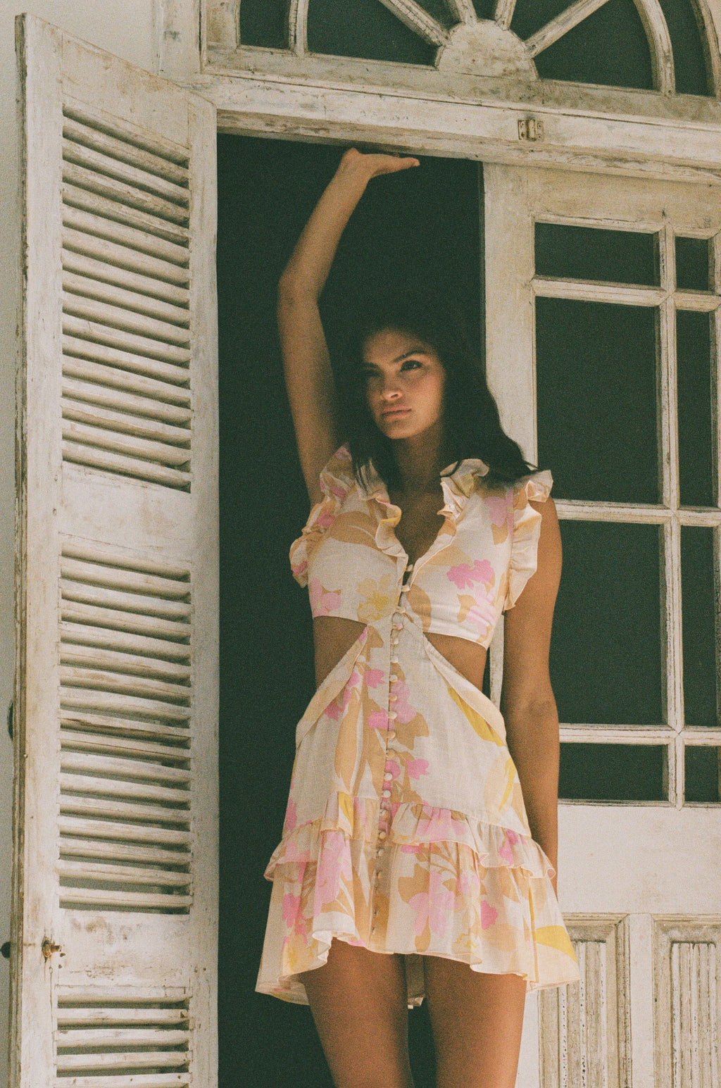 SAMPLE-Evaia Frill Dress