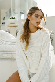 SAMPLE-Noelle Knit Sweater - Dew